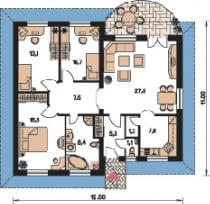 bis 100.000 € Haus Bungalow 94 von MFB-Haus.de